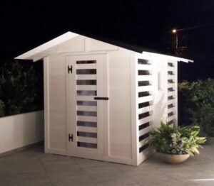 Casetta benessere con sauna da esterno Igan Style 